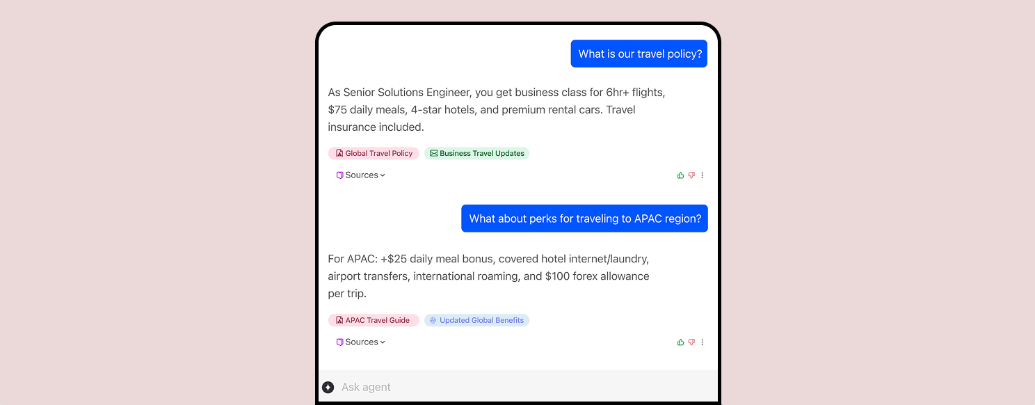 Search Agent screenshot