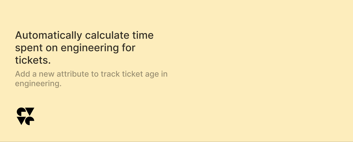 Ticket Age in Engineering screenshot
